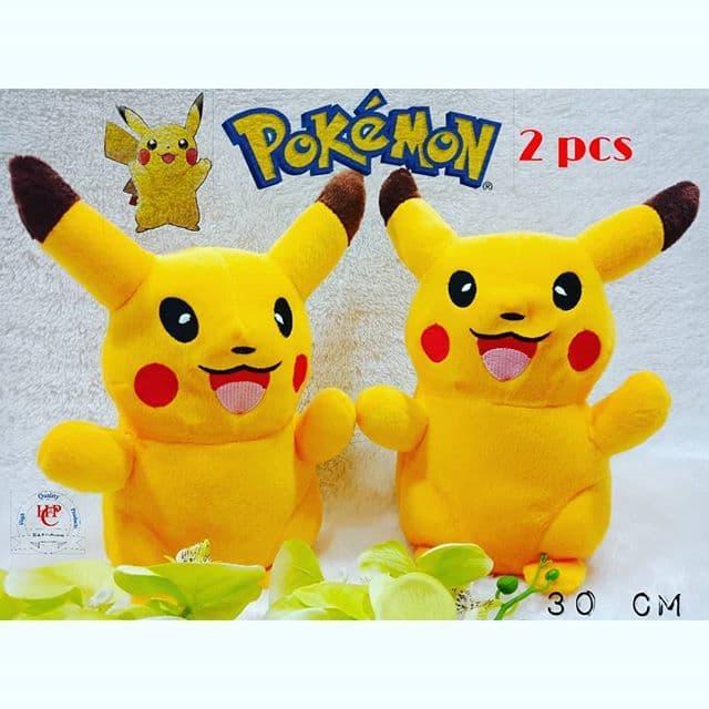 ur4w- Boneka Pokemon Go Pikachu
