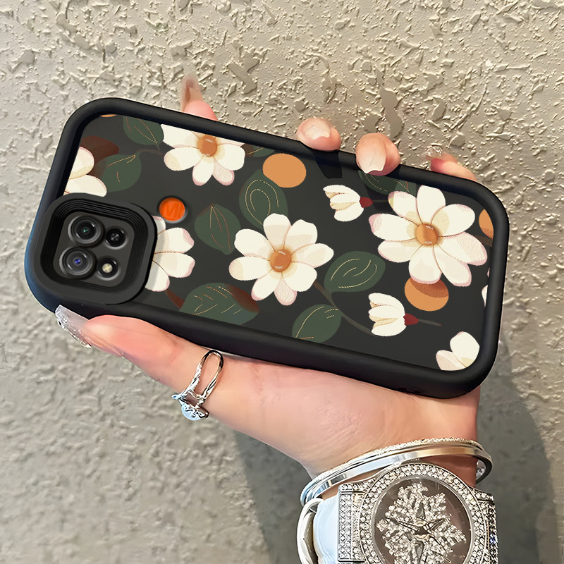 Casing Hp Xiaomi Redmi 9C Redmi 9C NFC Redmi 10A POCO C31 Case Casing Bunga Kaminya pola HP Kasing S