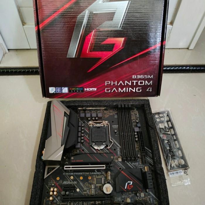 Dijual Asrock B365M Phantom Gaming 4 Motherboard Coffeelake 1151 Gen 8 & 9