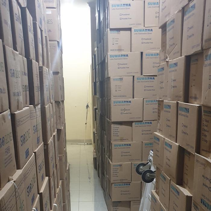 Shiny- Sarung Tangan Latex Powder Free ( Suwarna / Stargloves / Dgloves )
