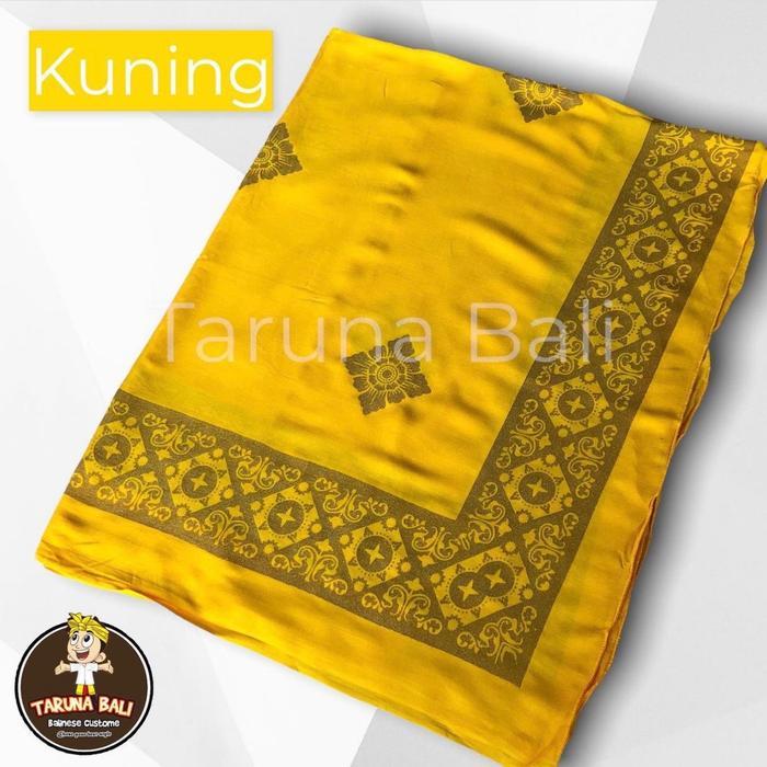 Kamen Rayon Prada Kuning Lembaran