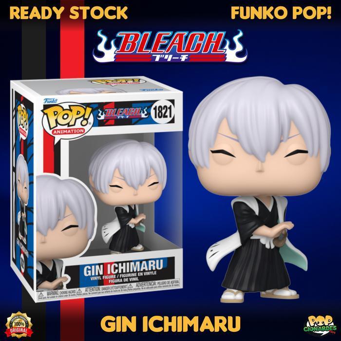 HOT SALE FUNKO POP ANIMATION - BLEACH S6 - GIN ICHIMARU #1821 TERMURAH