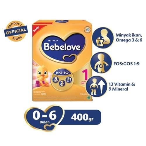 Bebelove Susu Formula Bayi Box 400gr 0-6m Bulan