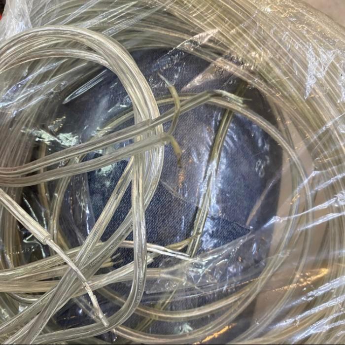 SALE Kabel listrik 2 x 0.75 bening / kabel transparan kabel bening