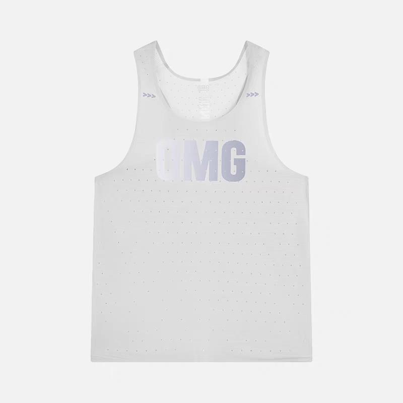 OMG On My Game ProTech Tank Top Pria - Lime, S