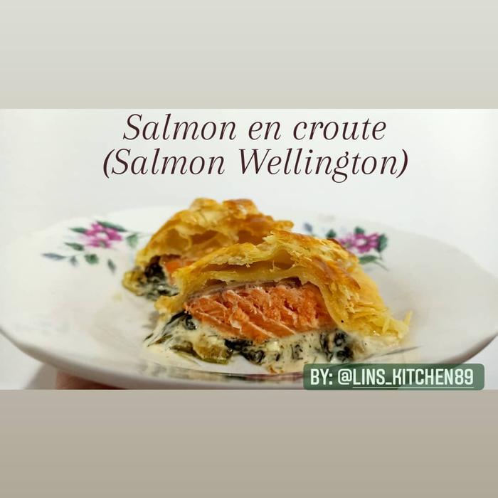 Salmon En Croute / Salmon Wellington 500Gram
