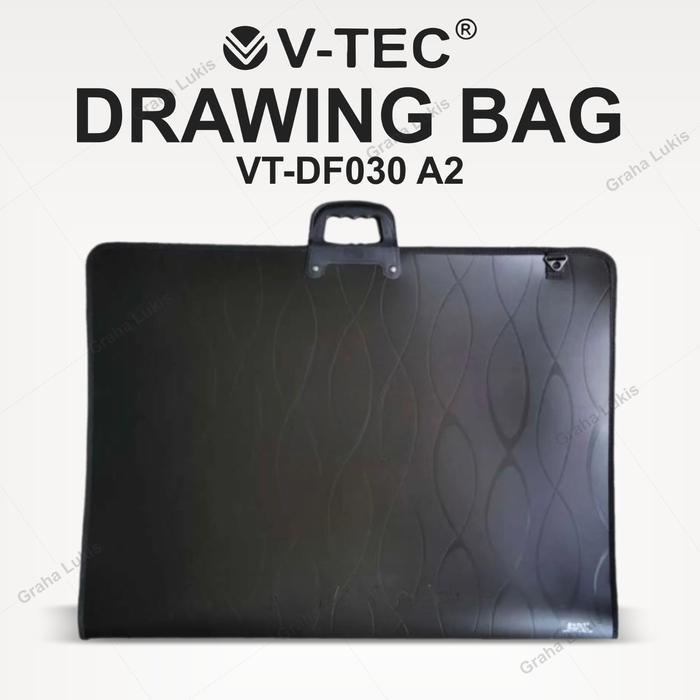 V-TEC Drawing Bag A3 Black