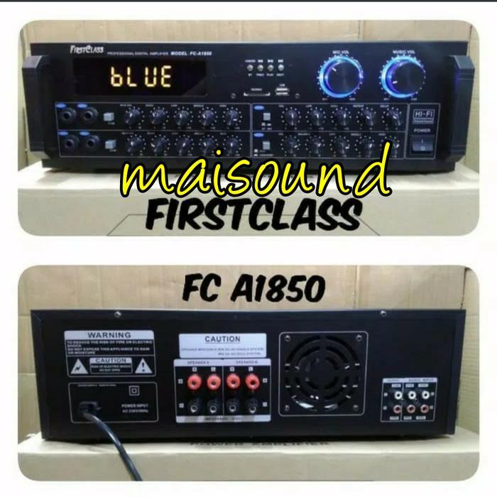 ROBOT - AMPLI FIRSTCLASS FC A1850 AMPLIFIER FIRSTCLASS FCA1850 FC A 1850