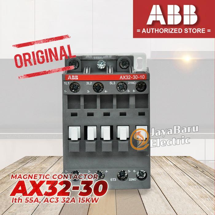 KONTAKTOR CONTACTOR ABB AX32 AX32-30-10 AX32-30-01 24V 110V 220V 380V