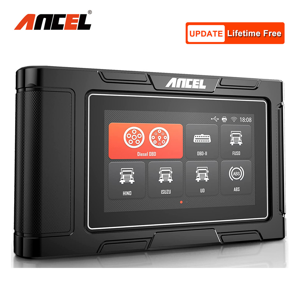 ANCEL Heavy Duty Truck OBD2 Scanner HD3200 Diesel Scan Tool DPF Oil