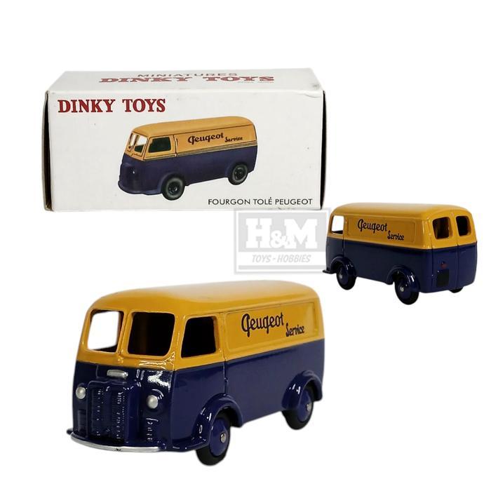 DIECAST DINKY TOYS 1:43 FOURGON TOLE PEUGEOT - PEUGEOT SERIES