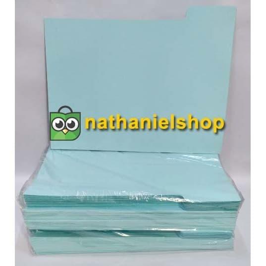 Premium Folder / Map Arsip / Dokumen Tanpa Pembatas Isi 100 Lembar Original