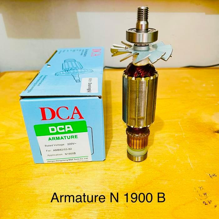 TERMURAH TERLARIS TERBARU ARMATURE MAKITA N1900B / N 1900 B ANGKER DCA MESIN SERUT MAKITA N1900B