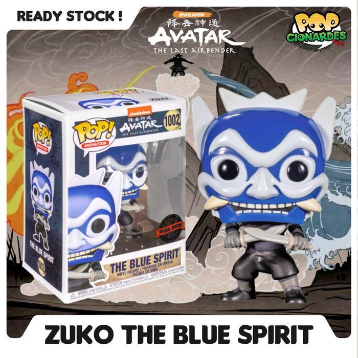 FUNKO POP AVATAR THE LAST AIRBENDER - ZUKO THE BLUE SPIRIT EXC #1002