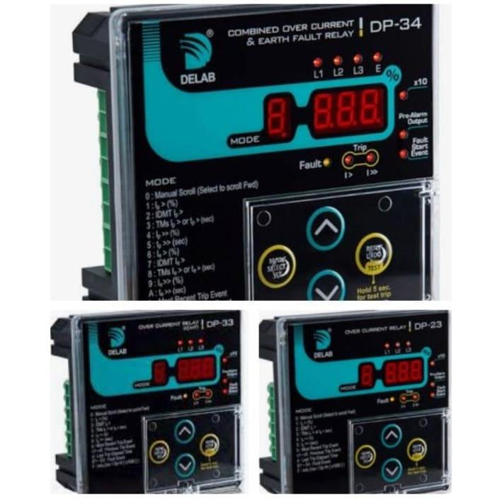 Delab Over Current Relay Dp-23 Dan Dp-33 Serta Kombinasi Over Current Relay Dan Earth Fault Relay