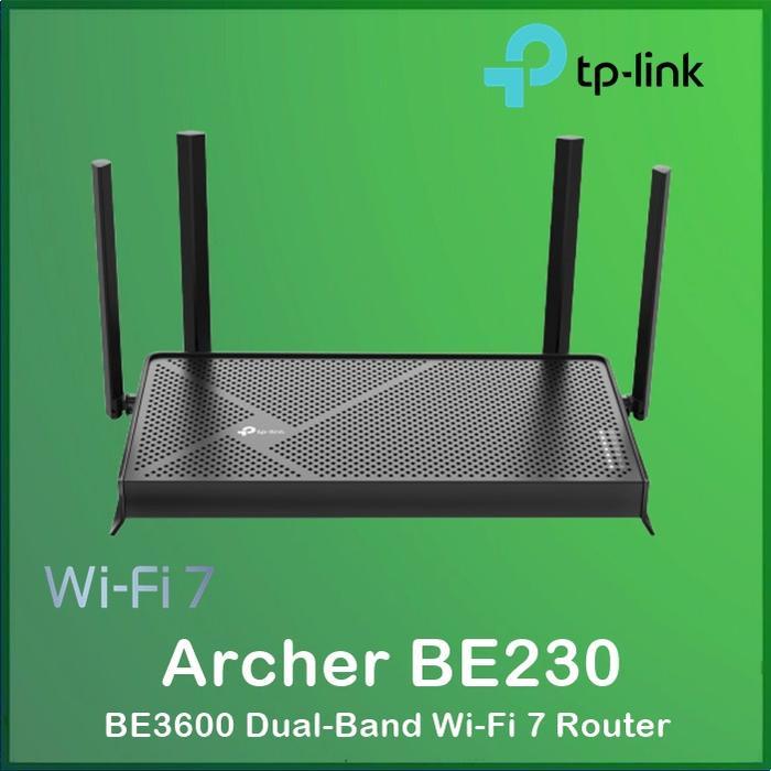 Sale Tp-Link Archer Be230 Be3600 Dual-Band Wi-Fi 7 Router Be 230 Be 3600
