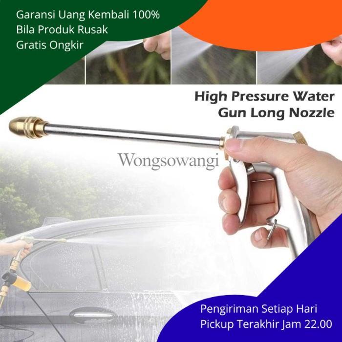 Kepala Semprotan Selang Air Steam Cuci Mobil Pure Copper Water Jet Gun Car