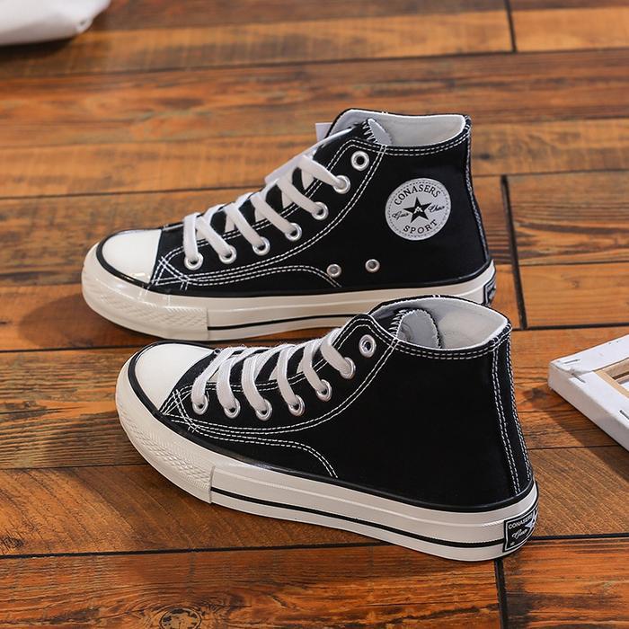 Beeyoo Sepatu Sneakers Wanita Sport Shoes Sepatu Classic Tinggi Sepatu Sekolah Perempuan Sepatu