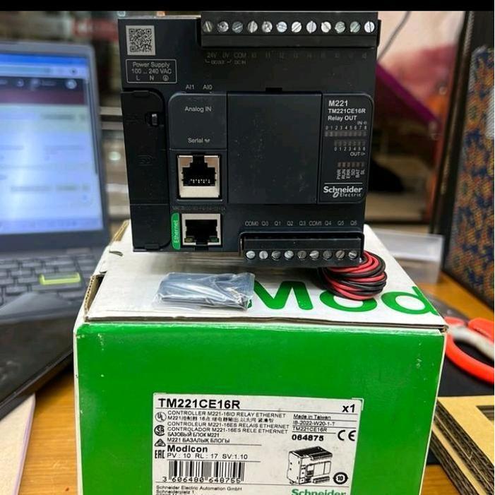 PLC SCHNEIDER TM221CE16R/TM221CE16R SCHNEIDER ORIGINAL ASLI