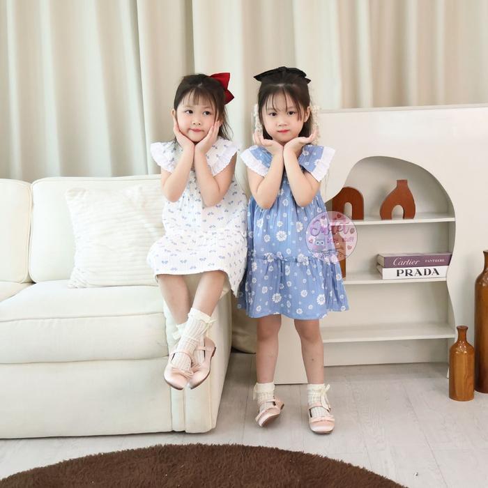 Diskon Owlet - Loppy Dress - Dress Anak Perempuan - Dress Sailor - Dress Lucu Anak - Dress Fashoin