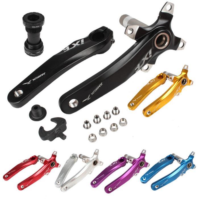 Premium Crank Ixf Ht2 Jiankun Bcd 104 Include Bb Bcd104 Mtb Bmx Hybrid Ori Original