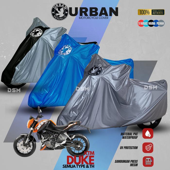 Urban Cover Motor KTM Duke Semua Type dan Tahun Waterproof & UV Protection / Sarung Motor KTM Duke