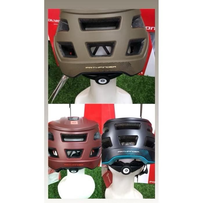 NEWW Helm / HELMET POLYGON PATHFINDER Sepeda MTB GRAVEL XC