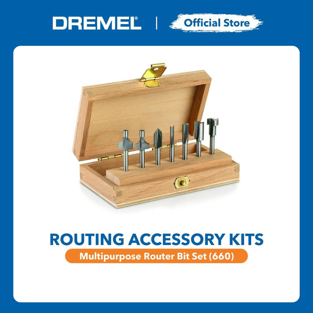 DREMEL® Multipurpose Router Bit Set (660)