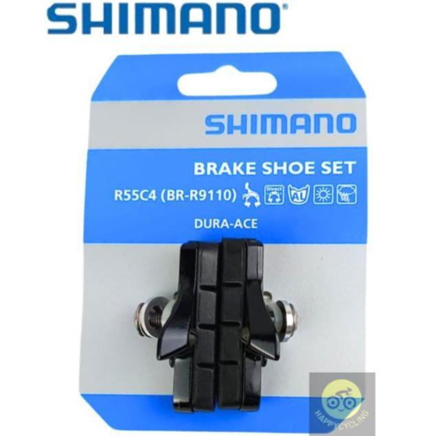 Kampas Rem Shimano Brake Shoe 105 Dura Ace Ultegra R55C4 BR-9110 R8010 BR-9010 BR-6810 BR-5810