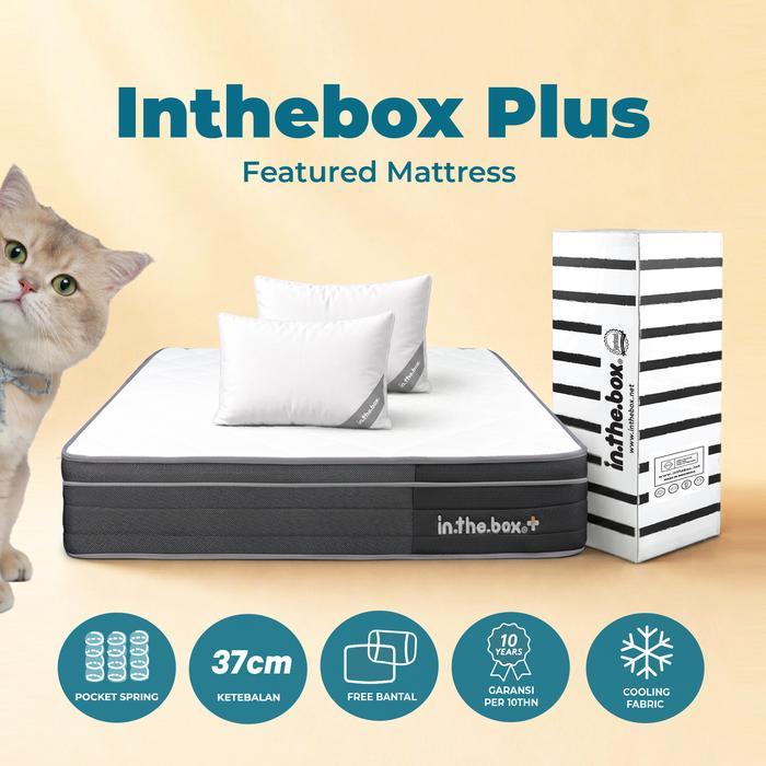 Kasur Dingin Spring Bed IN THE BOX PLUS - FREE Bantal - 200x200
