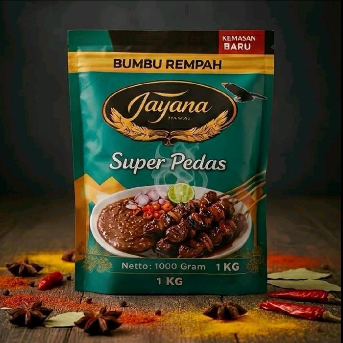 Jayana Reborn Bumbu Rempah Pedas Masakan Kemasan 1 KG