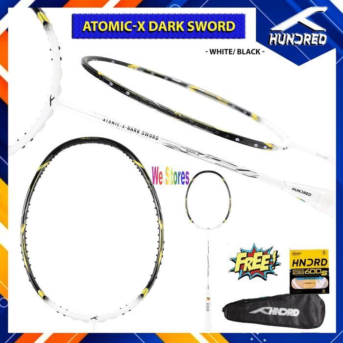 Hundred Hndrd Atomic X Dark Sword Raket Badminton