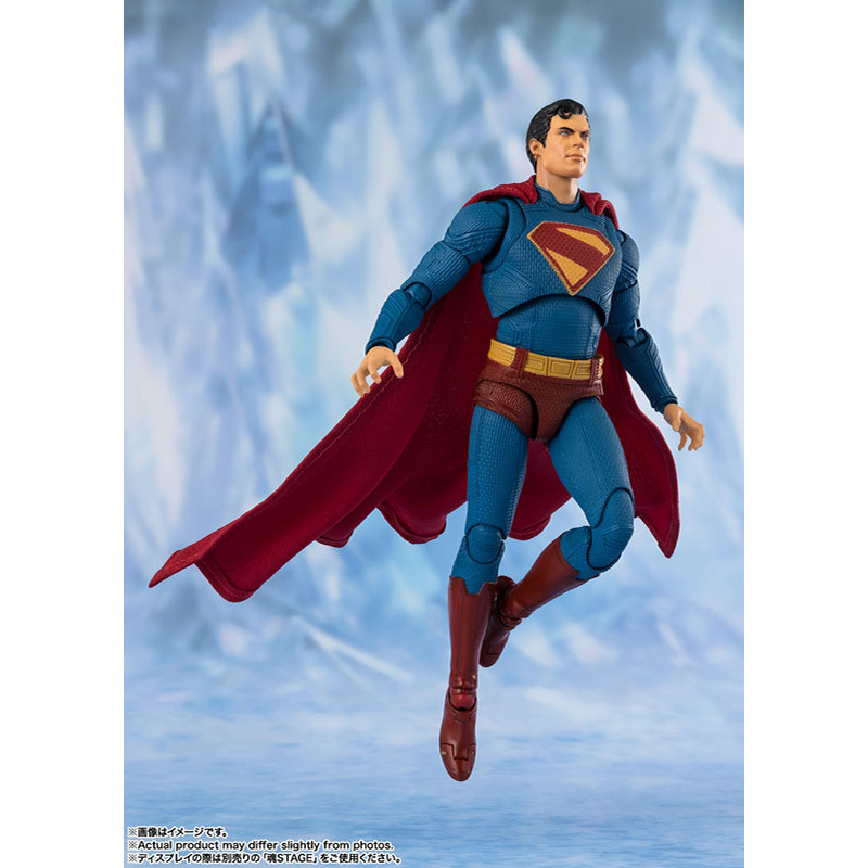 In Stock Bandai S.H.Figuarts Superman Comic Hero Action Figure Action Model Collection Toys Gift