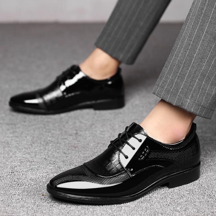 READY Sepatu Pantofel Pria Kulit Pentopel Cowok Keren formal Kerja Pesta