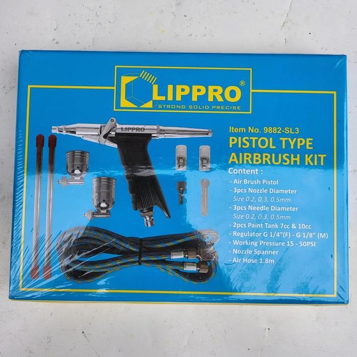 READY PENBRUSH AIRBRUSH Kit Set LIPPRO pistol air brush pen brush SET