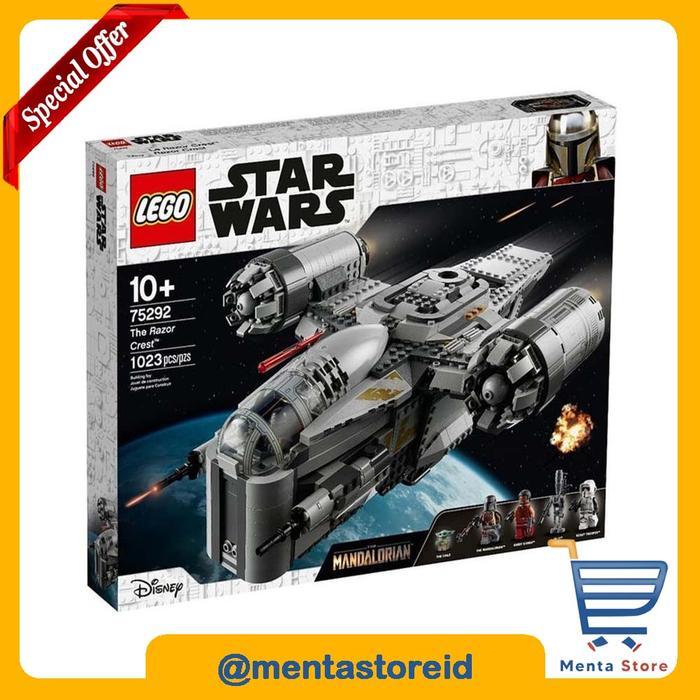 LEGO Star Wars 75292 The Razor Crest Mandalorian The Child Toy for Kid