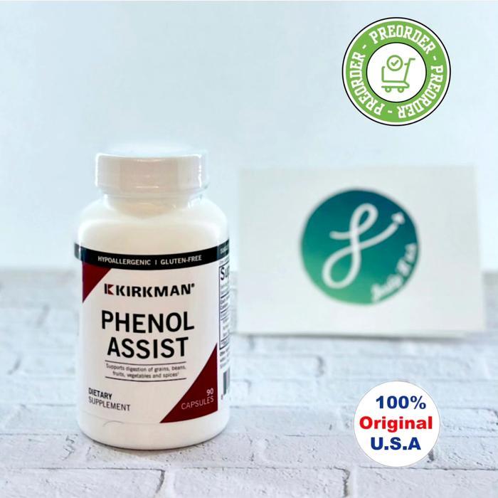Kirkman Phenol Assist, 90 Capsules