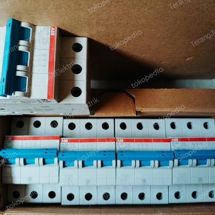 READY STOCK MCB 3 PHASE ABB 25A ASLI PLN