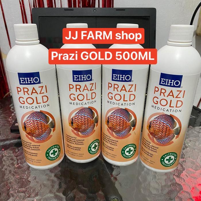 Eiho Prazi Gold 500Ml External Internal Parasites Parasit Obat Cacing