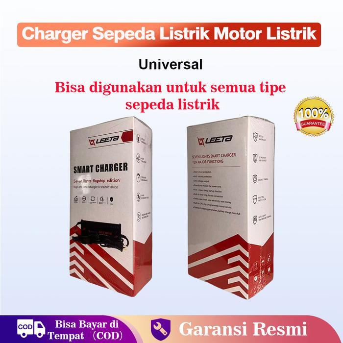 TERLARIS Charger Sepeda Listrik 48V 12AH / 60V 20AH / 72V 20AH/36V 12AH/48V 20AH/60V32AH/72V32AH