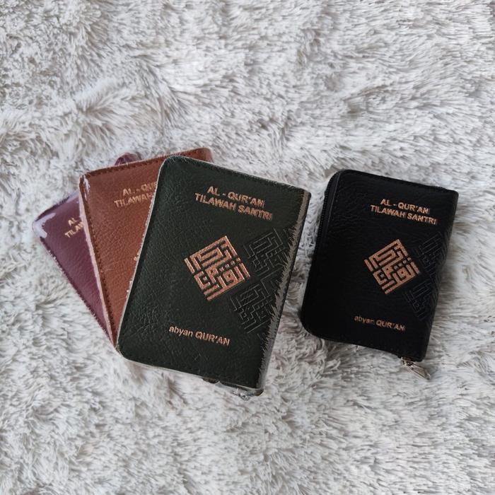 PROMO Alquran Tilah Santri Saku A7 Resleting Abyan Qur'an Rasm Utsmani WBS