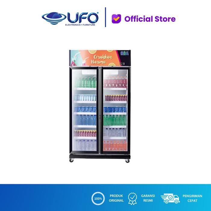 RSA JADE SHOWCASE COOLER 2 PINTU 800 LITER