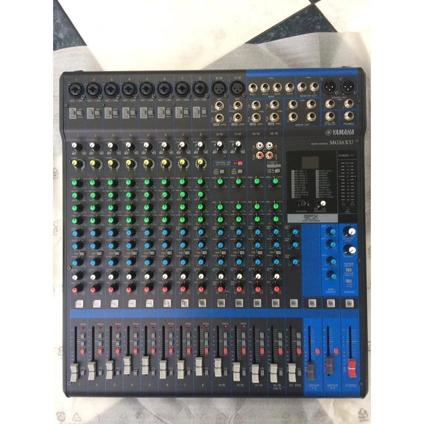 mixer yamaha MG16xu mixer yamaha 16 channel original