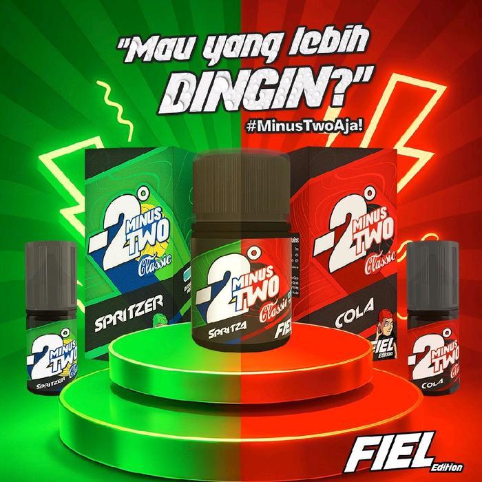 Best Seller Minus Two -2 Freebase Classic Fiel Edition Spritzer & Cola Freebase 60Ml 3Mg Free Bubble