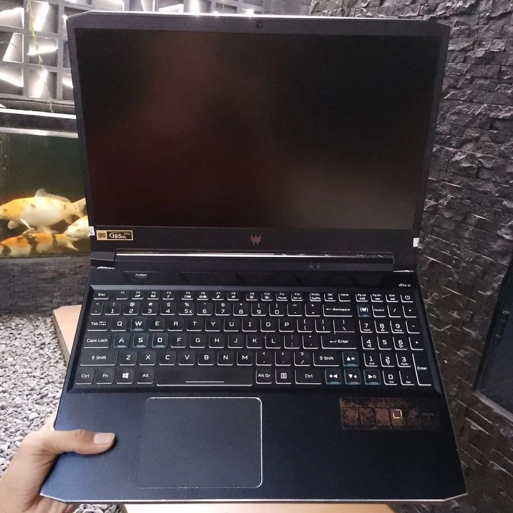 Laptop Acer Predator PH315-54 Intel Core i7-11800H RTX 3060 Ram 16GB SSD 512Gb Cocok Untuk Kerja Ber