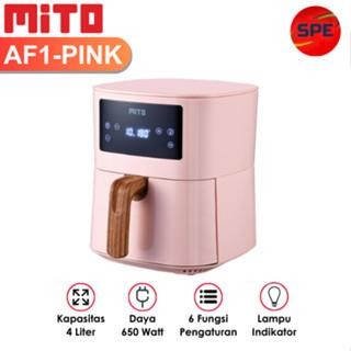 AIR FRYER DIGITAL MITO KAPASITAS 4 LITER AF1 PINK GARANSI RESMI (MEDAN)