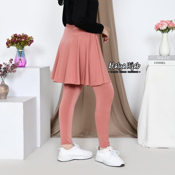 Atalya Hijab - Celana Sporty Olahraga Legging Rok Atalya Sport Lari Sepeda Jogging Badminton Outdoor