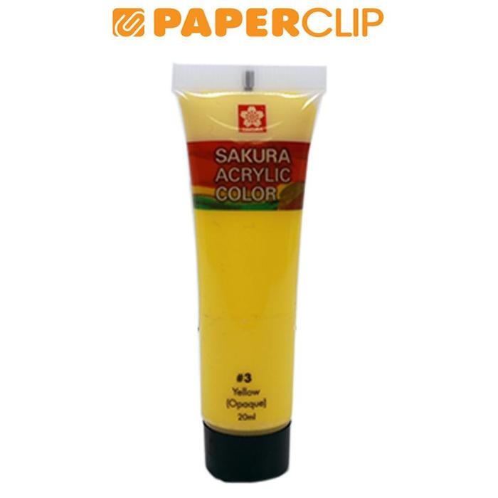

Sakura Acrylic 20Ml Yellow Xac20-3
