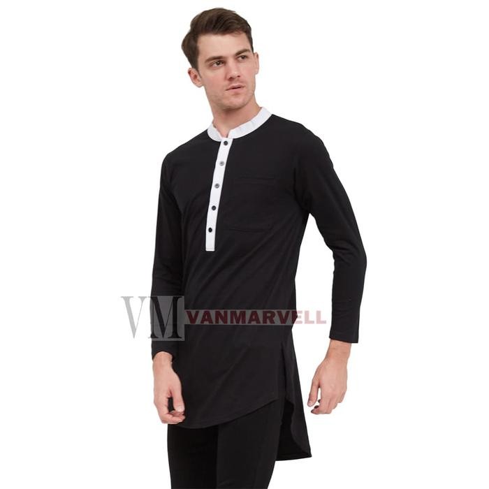 k468 Vm Baju Koko Jumbo Gamis Koko Muslim Panjang