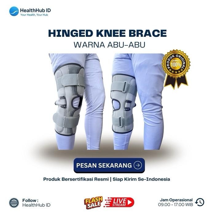 Hinged Knee Brace Penyangga Lutut